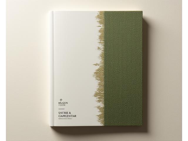 Mugen Textilesの美しい製品カタログの表紙